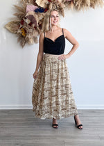 Romi Embellished Midi Skirt