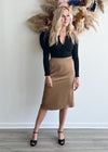 Beautiful Day A-Line Midi Skirt
