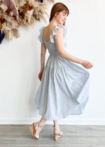 Louise Flutter Sleeve Dress